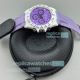 Swiss Replica ATE Rolex Daytona Purple Dial Ceramic Case 4801 Chronograph Watch (4)_th.jpg